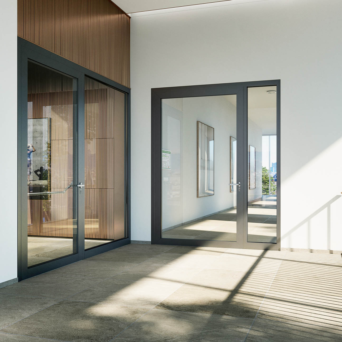 Brandschutzsysteme - KÄUFERLE TORE TRENNSYSTEME EINHAUSUNGEN FENSTER TÜREN